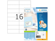 HERMA PREMIUM Etiketten A4, 105 x 37 mm, weiß, permanent haftend