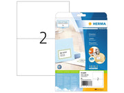 HERMA PREMIUM Etiketten A4, 210 x 148 mm, weiß, permanent haftend