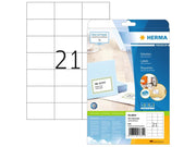 HERMA PREMIUM Etiketten A4, 70 x 42,3 mm, weiß, permanent haftend