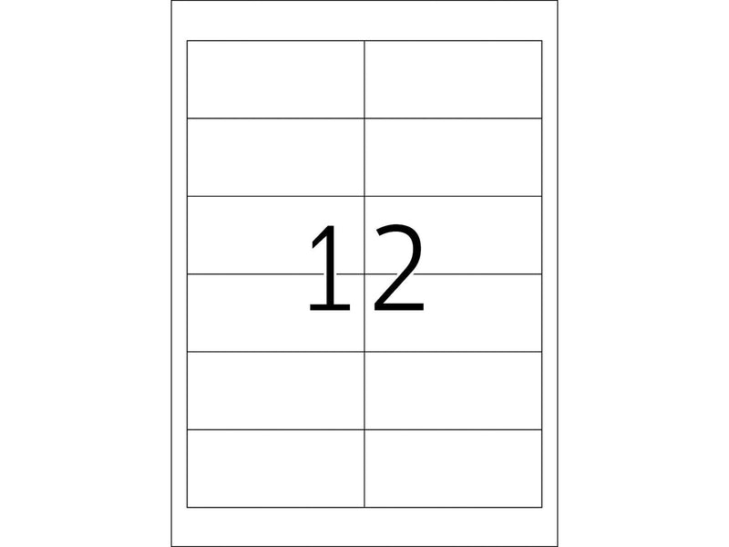HERMA Power labels with strong adhesion A4 97 x 42.3 mm made of paper