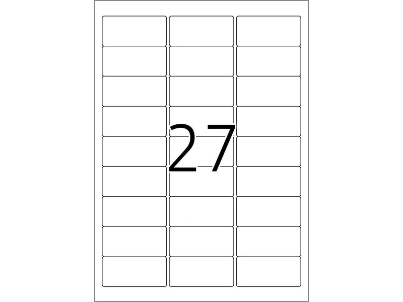HERMA Rating plate labels silver A4 63.5 x 29.6 mm extremely strong adhesion weatherproof tearproof