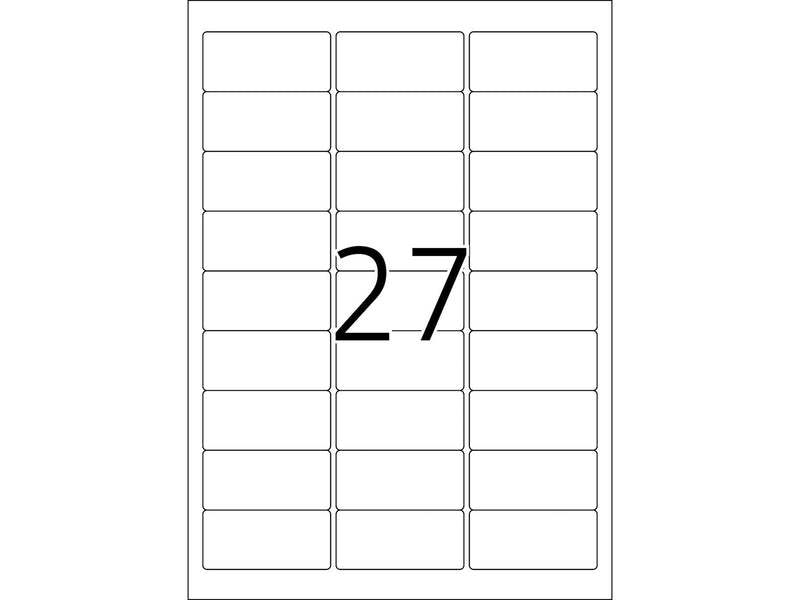 HERMA Rating plate labels silver A4 63.5 x 29.6 mm extremely strong adhesion weatherproof tearproof