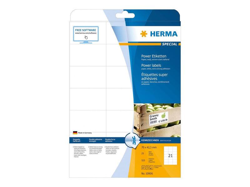 HERMA Special Power Labels
