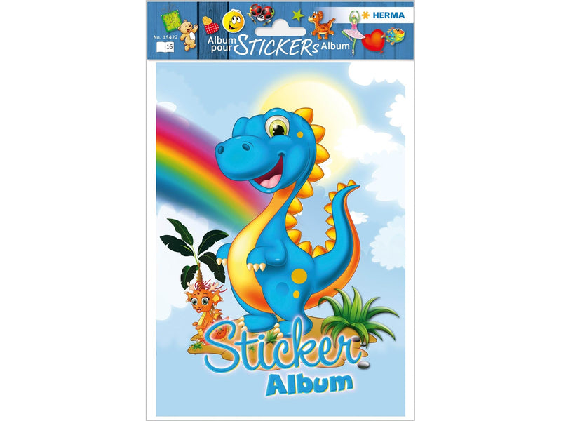 HERMA Sticker album Dinos A5 (16 pages blank)