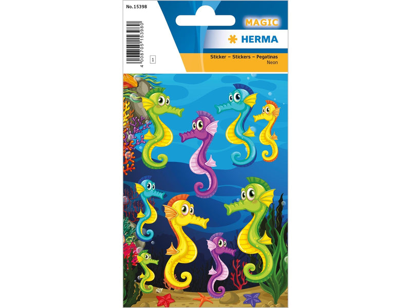 HERMA Stickers seahorse luminous