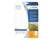 HERMA film labels - 1200 label(s) - 21.2 x 45.7 mm