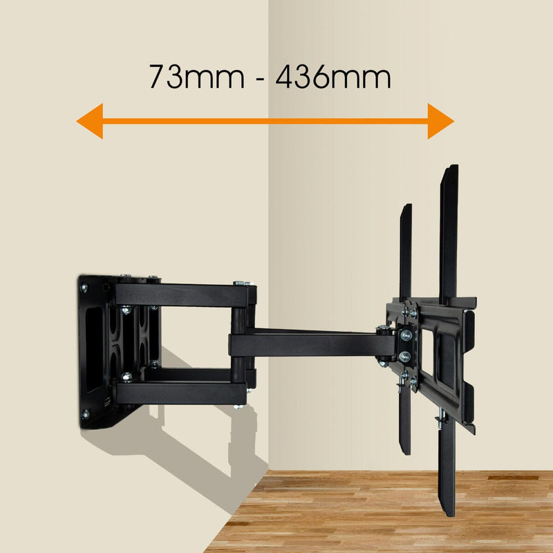 MyWall HF 19 TV-Wandhalterung 81 cm (32') - 178 cm (70') Neigbar+Drehbar max. 40 KG