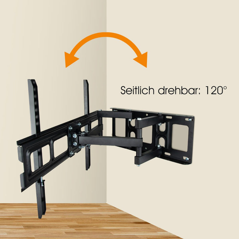 MyWall HF 19 TV-Wandhalterung 81 cm (32') - 178 cm (70') Neigbar+Drehbar max. 40 KG