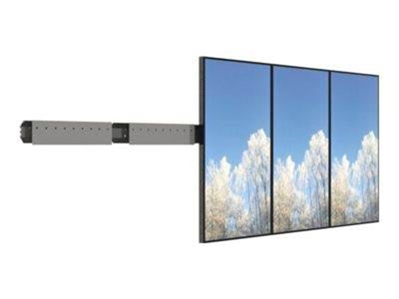 HI-ND VIDEO ROW mounting kit - edge-to-edge - for 1x6 video wall - portrait - Max - recommended for 50"