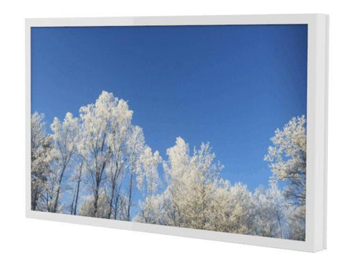 HI-ND Wall Casing PROTECT mounting kit - landscape - for LCD display - white - Max - recommended for 65"