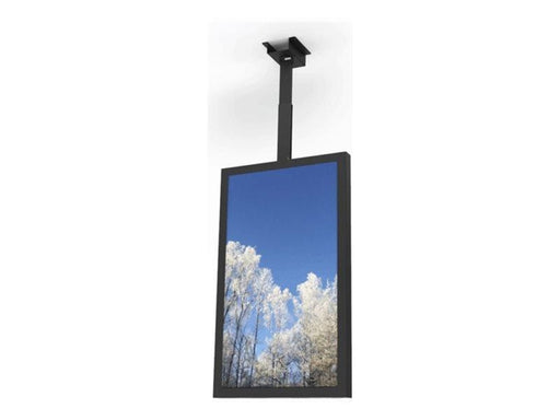 HI-ND mounting kit - portrait - for digital signage LCD panel - black - Max - recommended for 49"