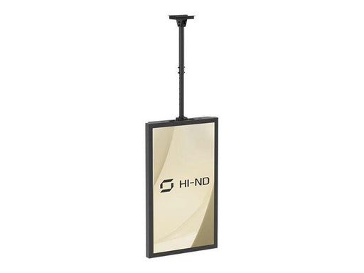 HI-ND mounting kit - portrait - for digital signage LCD panel - black - Max - recommended for 55"