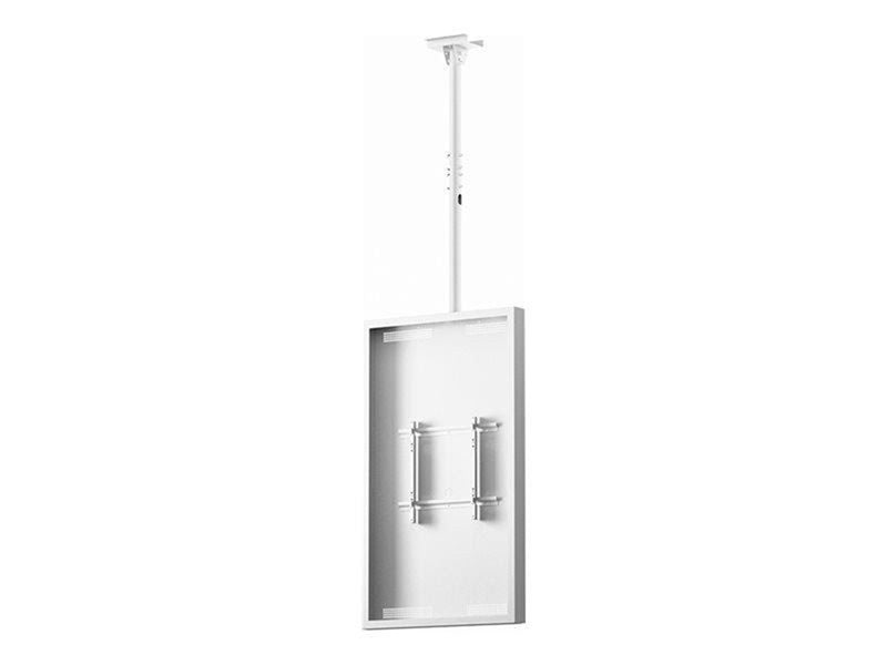 HI-ND mounting kit - portrait - for digital signage LCD panel - white - Max - recommended for 43"