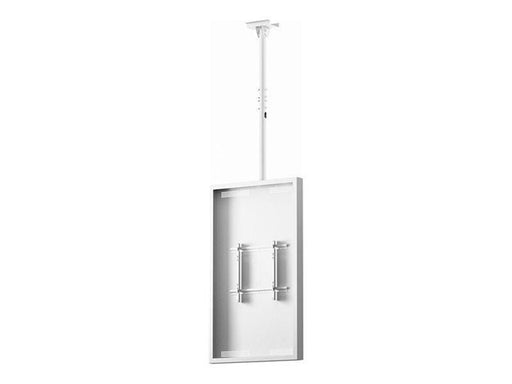 HI-ND mounting kit - portrait - for digital signage LCD panel - white - Max - recommended for 49"