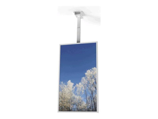 HI-ND mounting kit - portrait - for digital signage LCD panel - white - Max - recommended for 50"