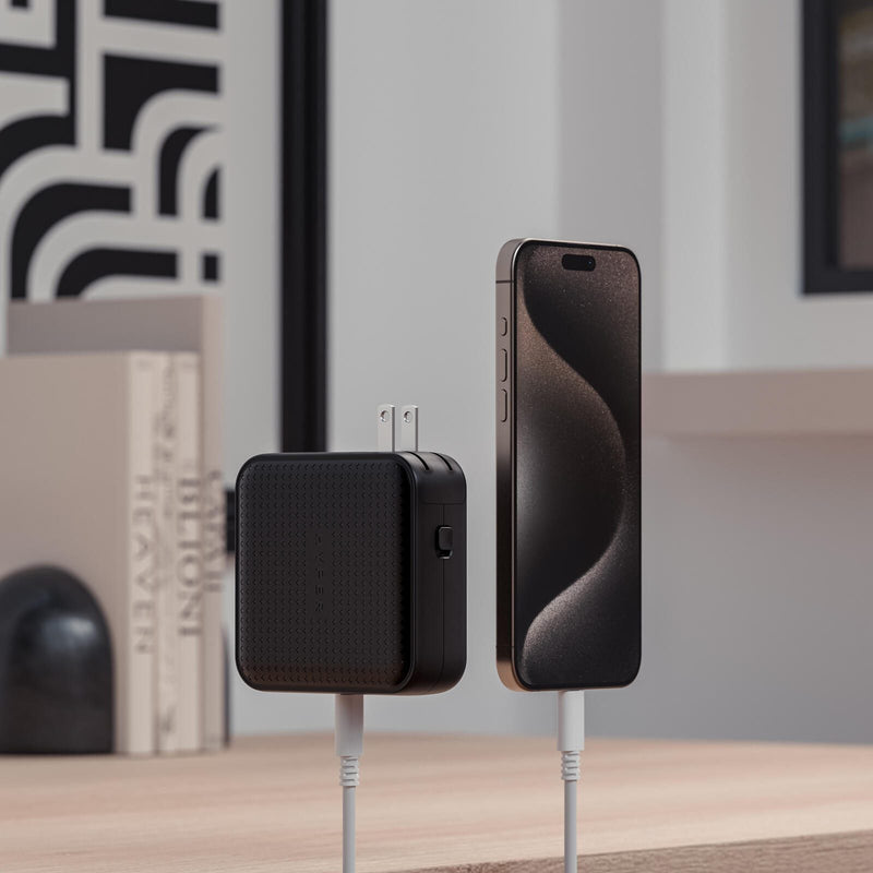 Hyper® HyperJuice 100W USB-C GaN Reise-Ladegerät (3C+1A) - Schwarz