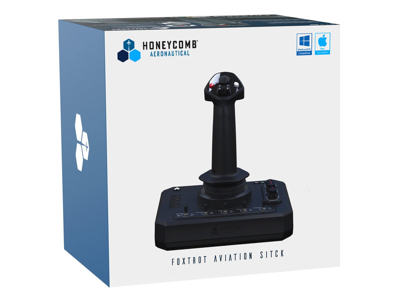 HONEYCOMB Foxtrot Aviation Stick - Wired Flight Simulator Steering