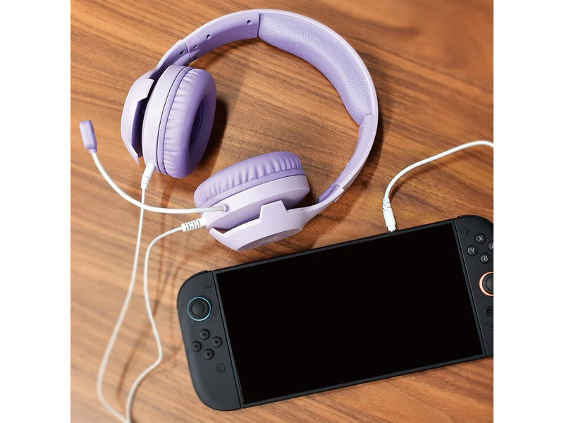 HORI Gaming Headset - Lavender - Wired - Nintendo Switch 2