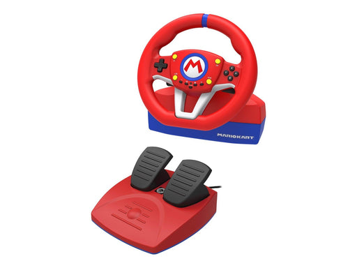 HORI Mario Kart Racing Wheel Pro Mini - Wired Sim Racing Komplettset - Nintendo Switch