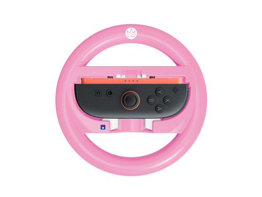 HORI Mario Kart Racing Wheel - Switch 1 & 2 - Peach - Wireless