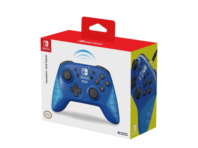 HORI PAD (Blue) - Wireless Controller - Nintendo Switch
