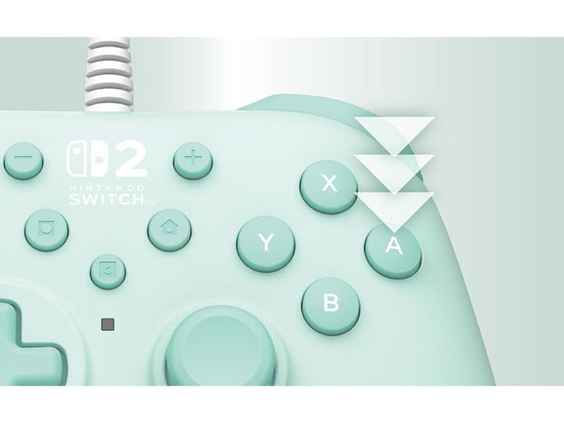 HORI PAD Turbo - Cozy Green - Wired Controller - Nintendo Switch 2