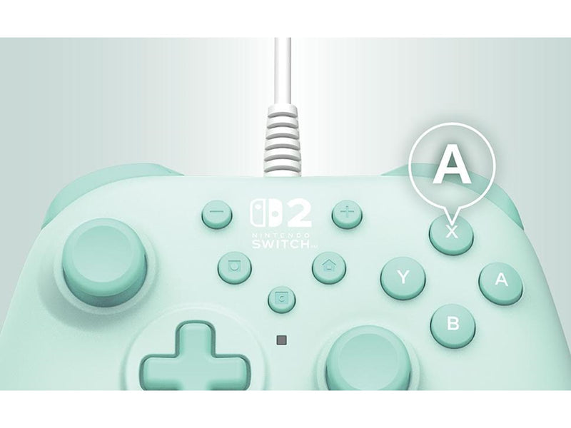 HORI PAD Turbo - Cozy Green - Wired Controller - Nintendo Switch 2