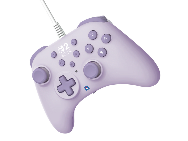 HORI PAD Turbo - Cozy Lavender - Wired Controller - Nintendo Switch 2