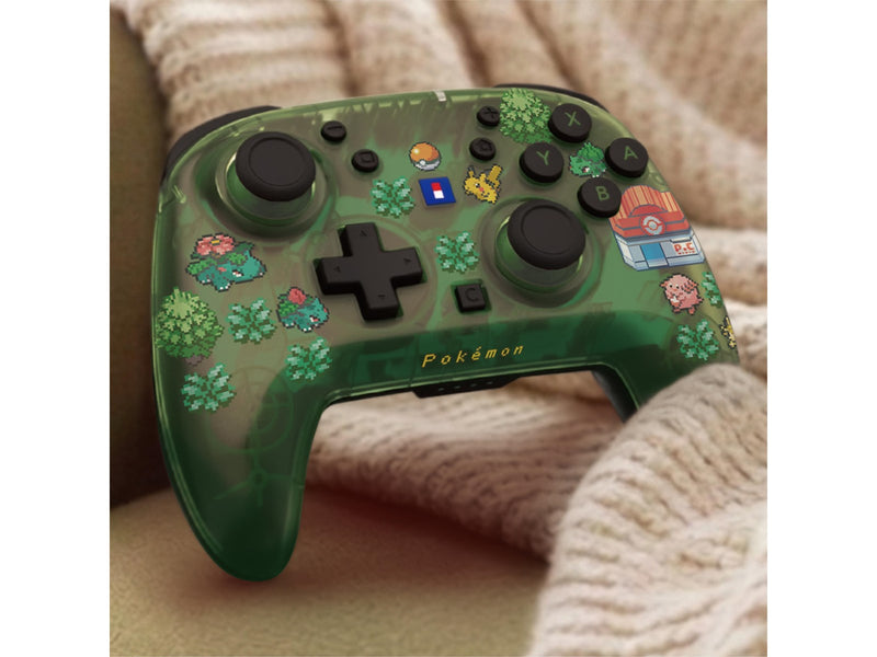 HORI PAD Turbo Wireless Controller - Pokémon Pixel Green - Wireless Controller - Nintendo Switch 2
