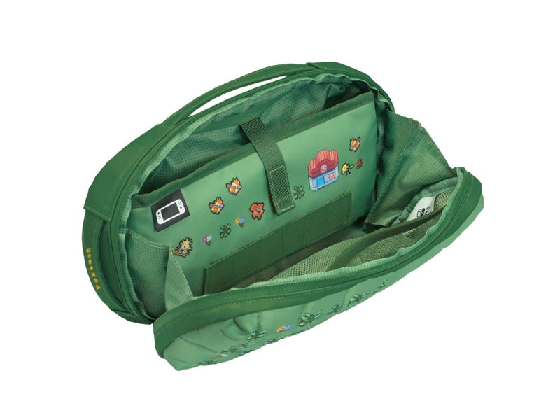 HORI Puff Pouch - Pokémon Pixel Green - Nintendo Switch 2 - Green - Bag - Nintendo Switch 2