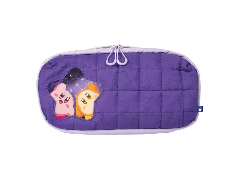 HORI Puff Pouch for Nintendo Switch 2 (Kirby and Waddle Dee) - Purple - Mid-size - Bag - Nintendo Switch 2