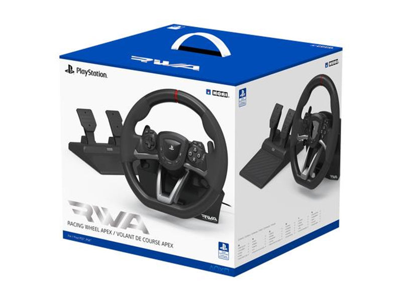 HORI Racing Wheel APEX for PlayStation 5 & PC - Wired Sim Racing Komplettset - Sony PlayStation 4