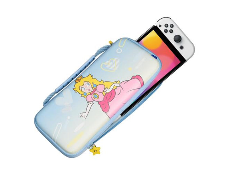HORI Slim Tough Pouch (City Pop Peach) - Miscellaneous Bag - Nintendo Switch