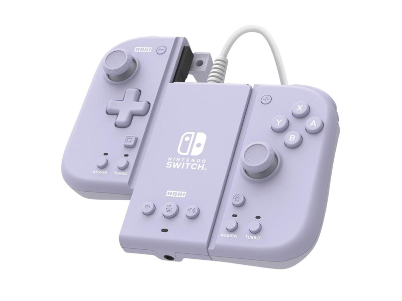 HORI Split Pad Compact Attachment Set (Lavender) - Wired Controller - Nintendo Switch