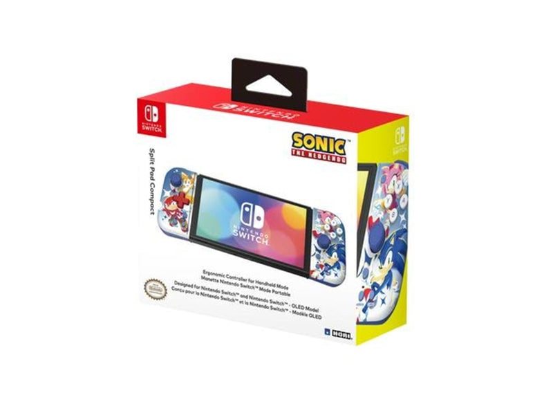 HORI Split Pad Compact (Sonic) - Wired Controller - Nintendo Switch