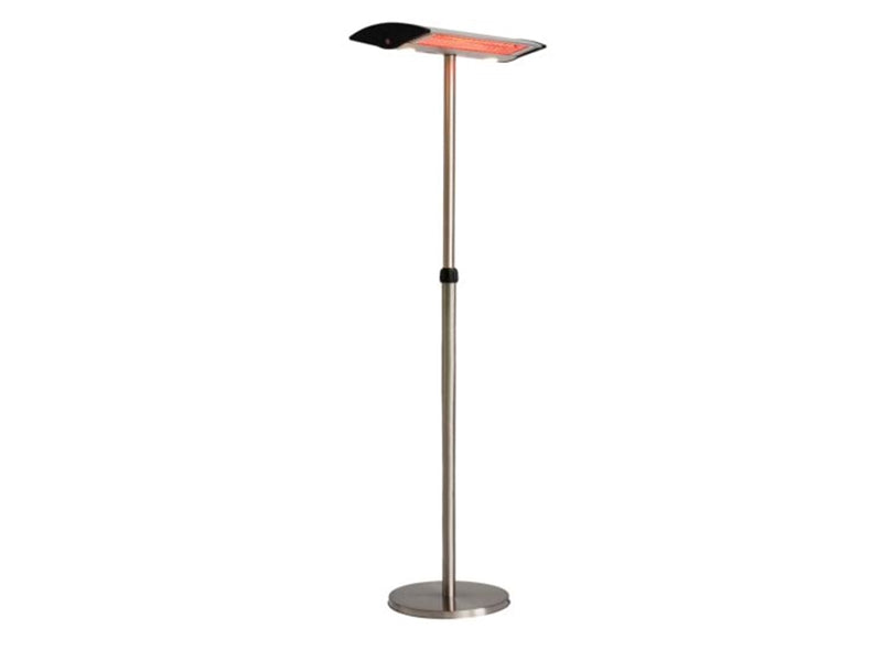 HORTUS Patio heater floor model 1000/2000 W GT silver