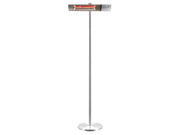 HORTUS Patio heater floor model GT 500/1000/1500W silver incl. remote control
