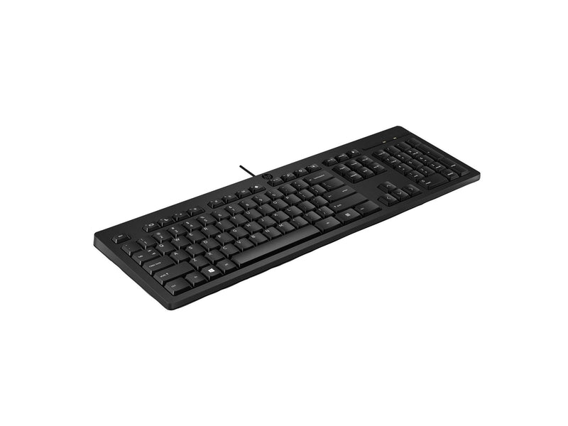 HP 125 - Tastatur - Estnisch - Schwarz
