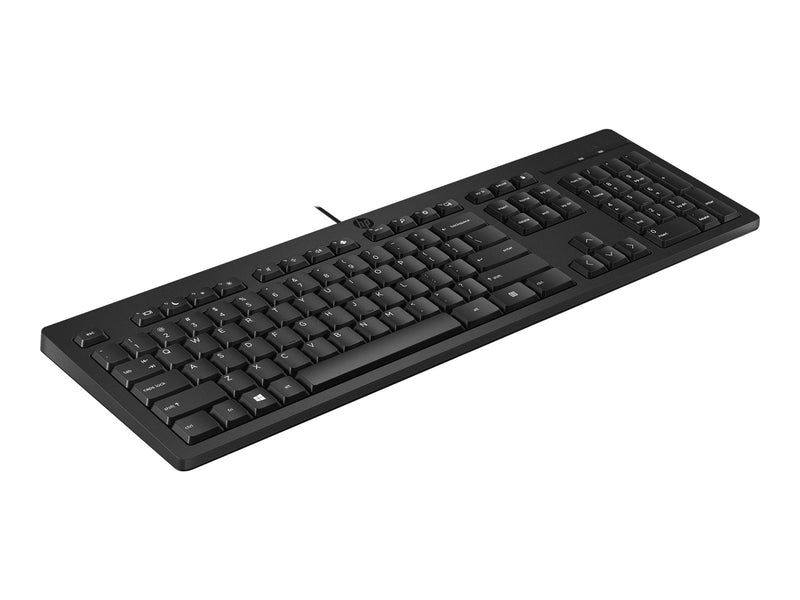 HP 125 - Tastatur - Französisch - Schwarz