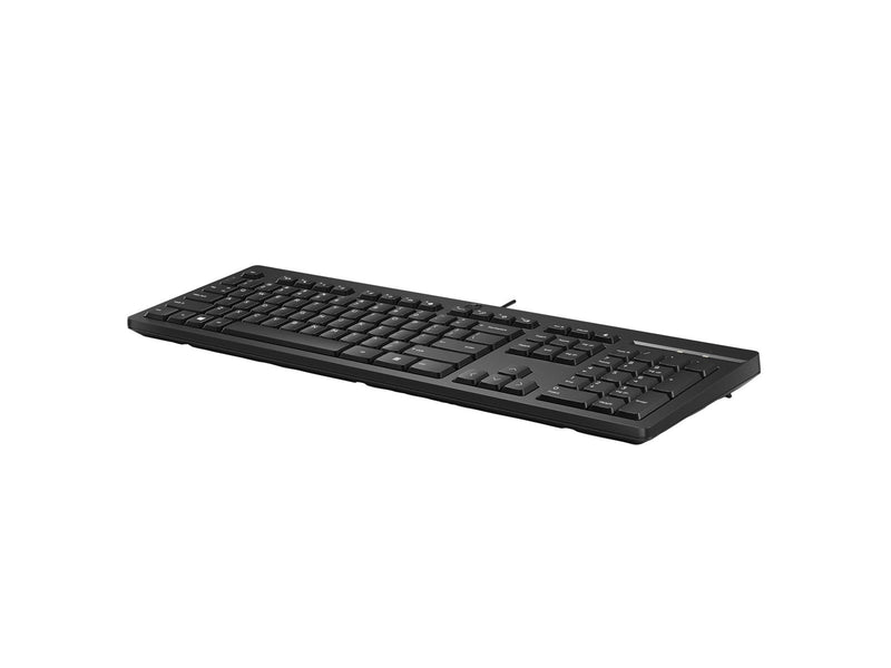 HP 125 - Tastatur - Französisch - Schwarz