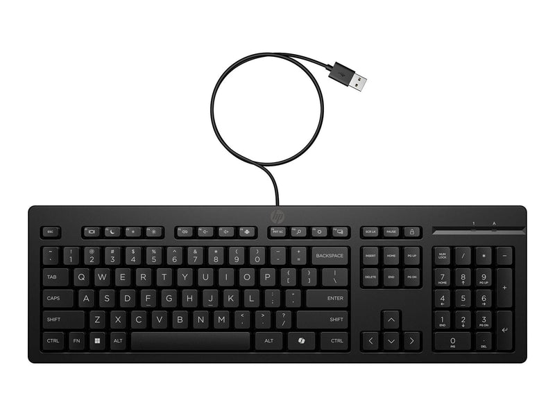 HP 125 - Tastatur - Italienisch - Schwarz