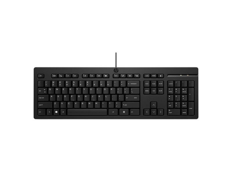 HP 125 - Tastatur - Niederländisch - Schwarz