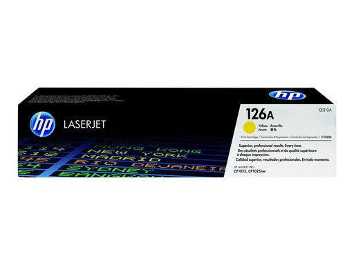 HP 126A / CE312A Yellow Toner
