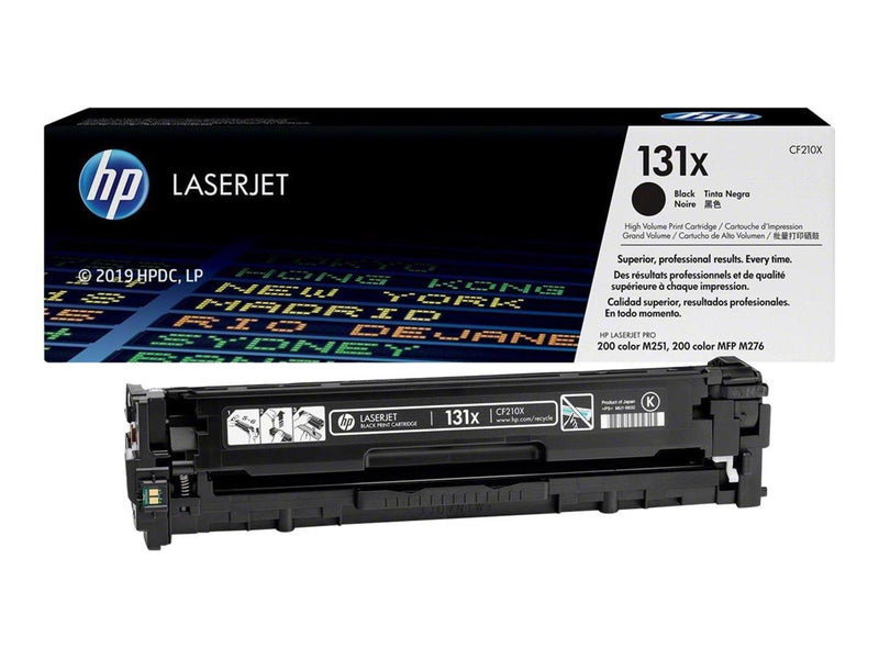 HP 131X / CF210X High Capacity Black Toner - Tonerpatrone Schwarz