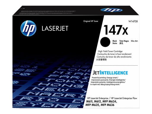 HP 147X / W1470X High Capacity Black Toner