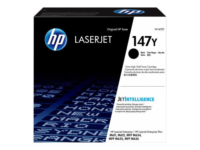 HP 147Y / W1470Y Extra High Yield Black Toner