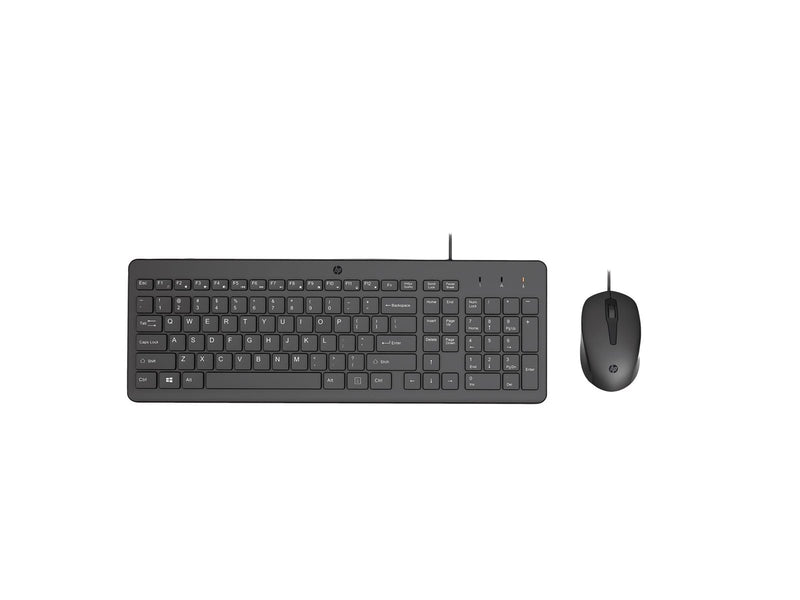 HP 150 - Tastatur & Maus Set - Deutsch - Schwarz
