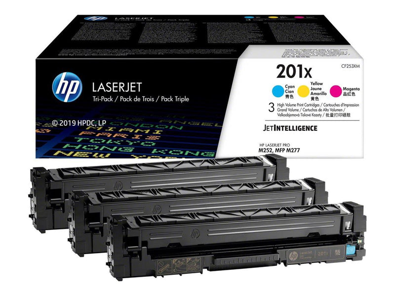 HP 201X / CF253XM 3-Pack High Capacity