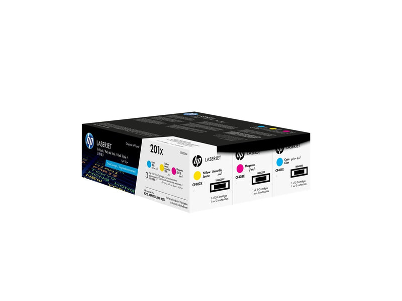 HP 201X / CF253XM 3-Pack High Capacity