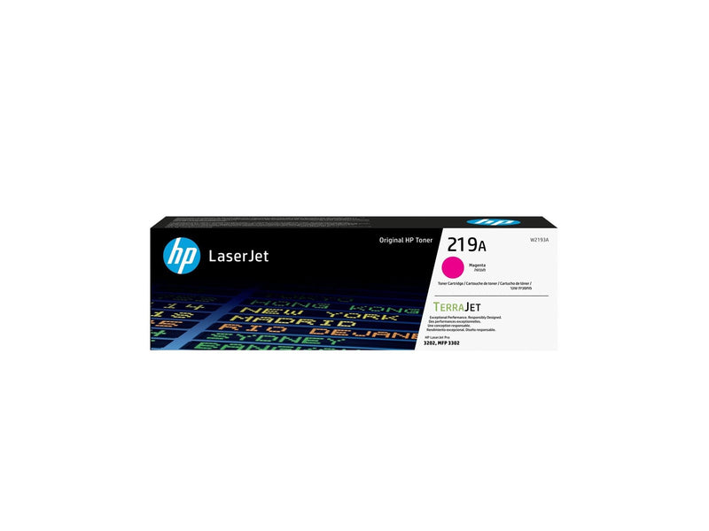 HP 219A / W2193A Magenta Toner